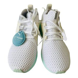 PUMA Women's White Radiate Xt Softfoam+ Optimal Comfort Sneakers Size 38